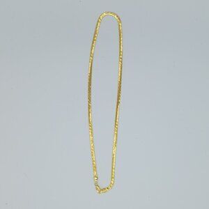 G-Helper Like New 14K Plated 18" Snake Chain Necklace